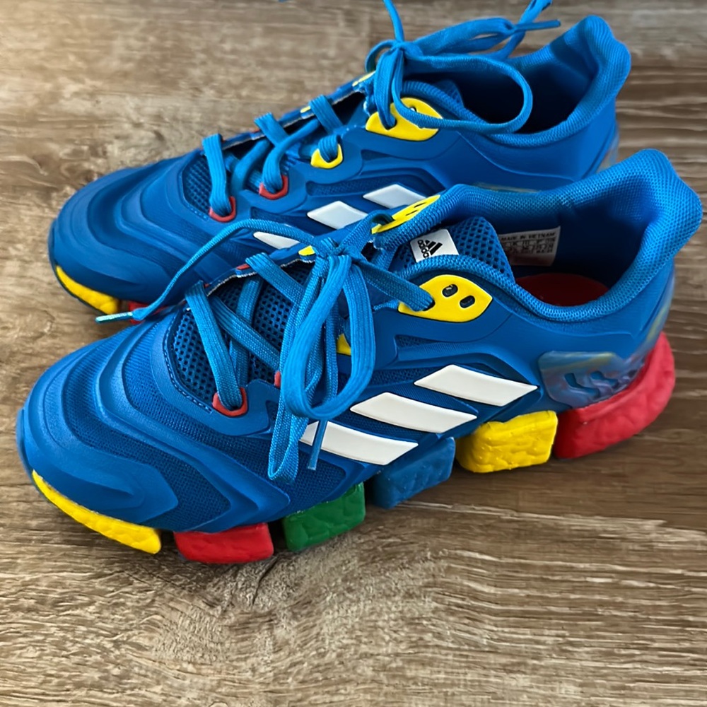 Boys Adidas Lego Tennis Shoes. Worn once